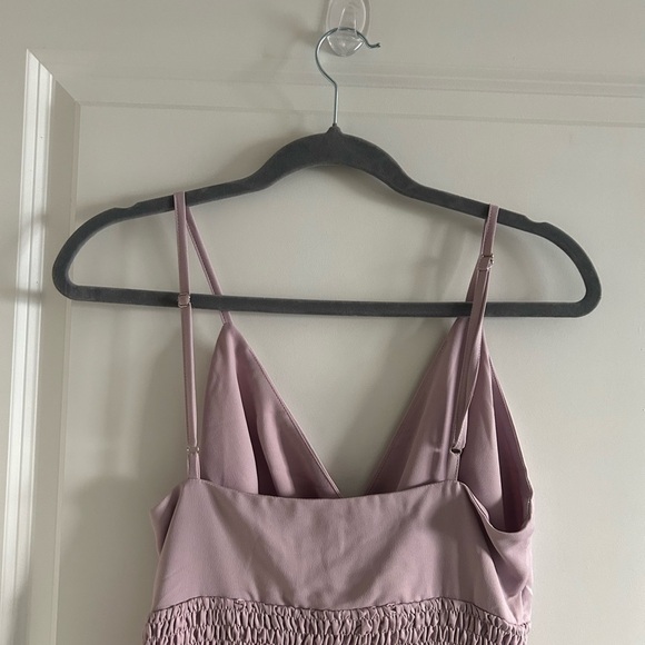 - Revolve Superdown Smocked Lilac Mini Dress - Picture 8 of 13